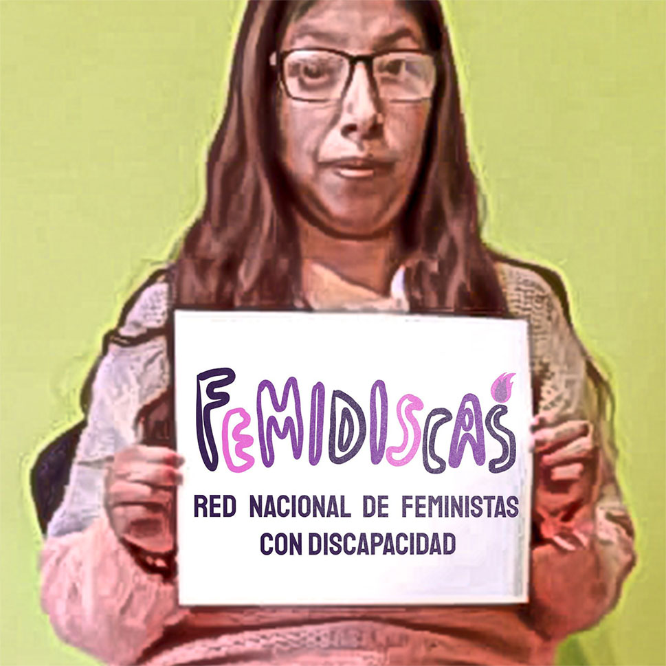 Elizabeth Pérez, integrante de Femidiscas.